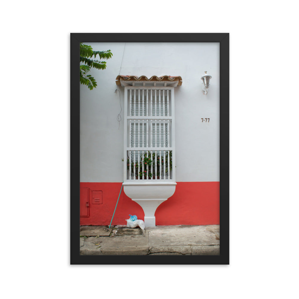 Colombian Window - Cartagena, Colombia
