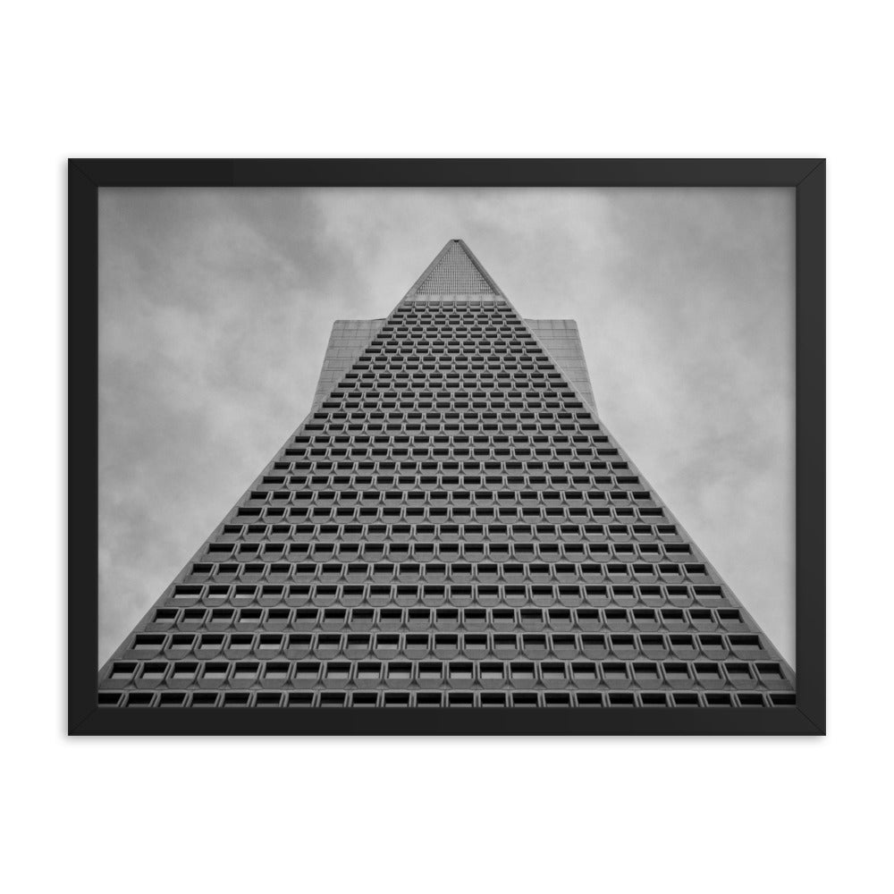 Transamerica Pyramid- Black and White - San Francisco