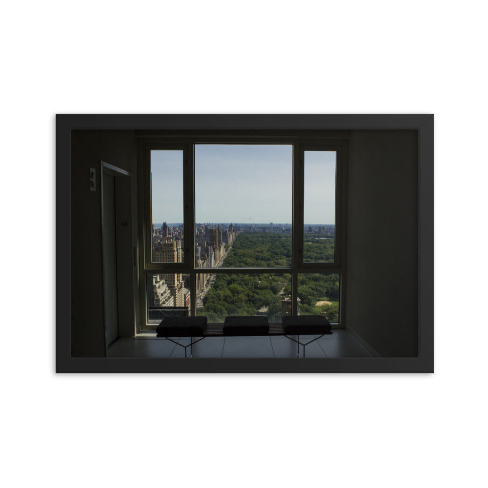Window to Central Park - New York