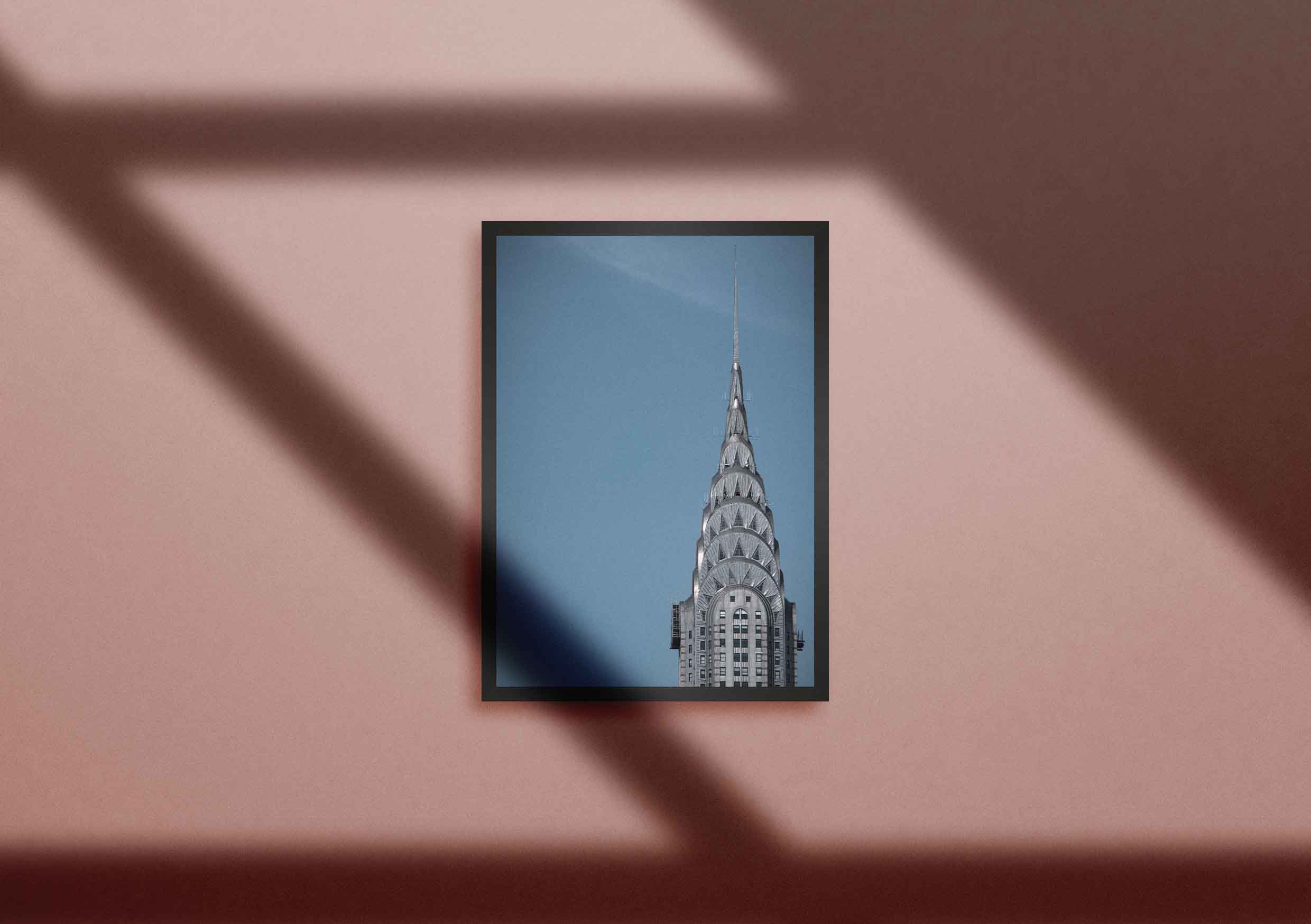 Vintage Chrysler Building - New York
