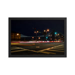 Howard Street Crossing - Framed Print - San Francisco, California