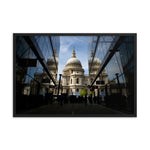 Reflection of St Paul's - Framed Photograph - London, England