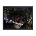 Hell's Kitchen at Night - Framed Print - New York, New York