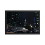 Empire State Vape - Framed Print - New York, New York
